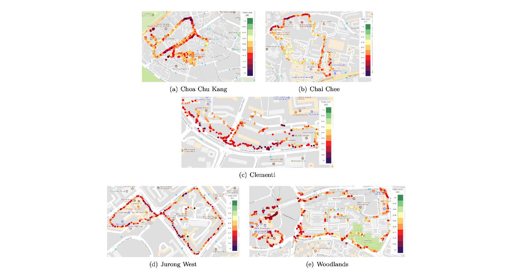 noise-maps-five-residential-neighborhoods